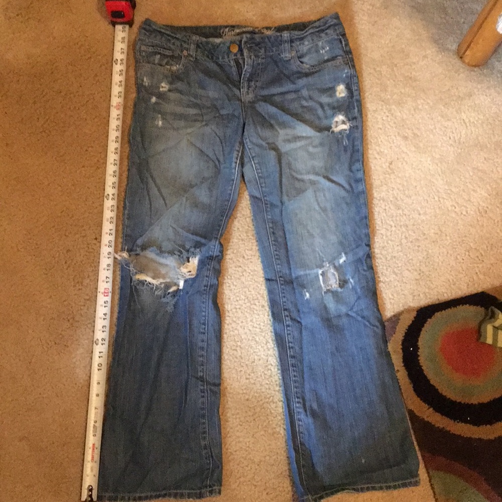 American eagle favorite boyfriend jeans 12 reg